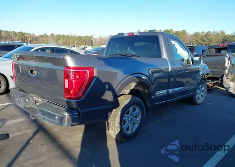 2022 Ford F-150 Xl из США, поврежденный, VIN 1FTMF1C55NKD60907